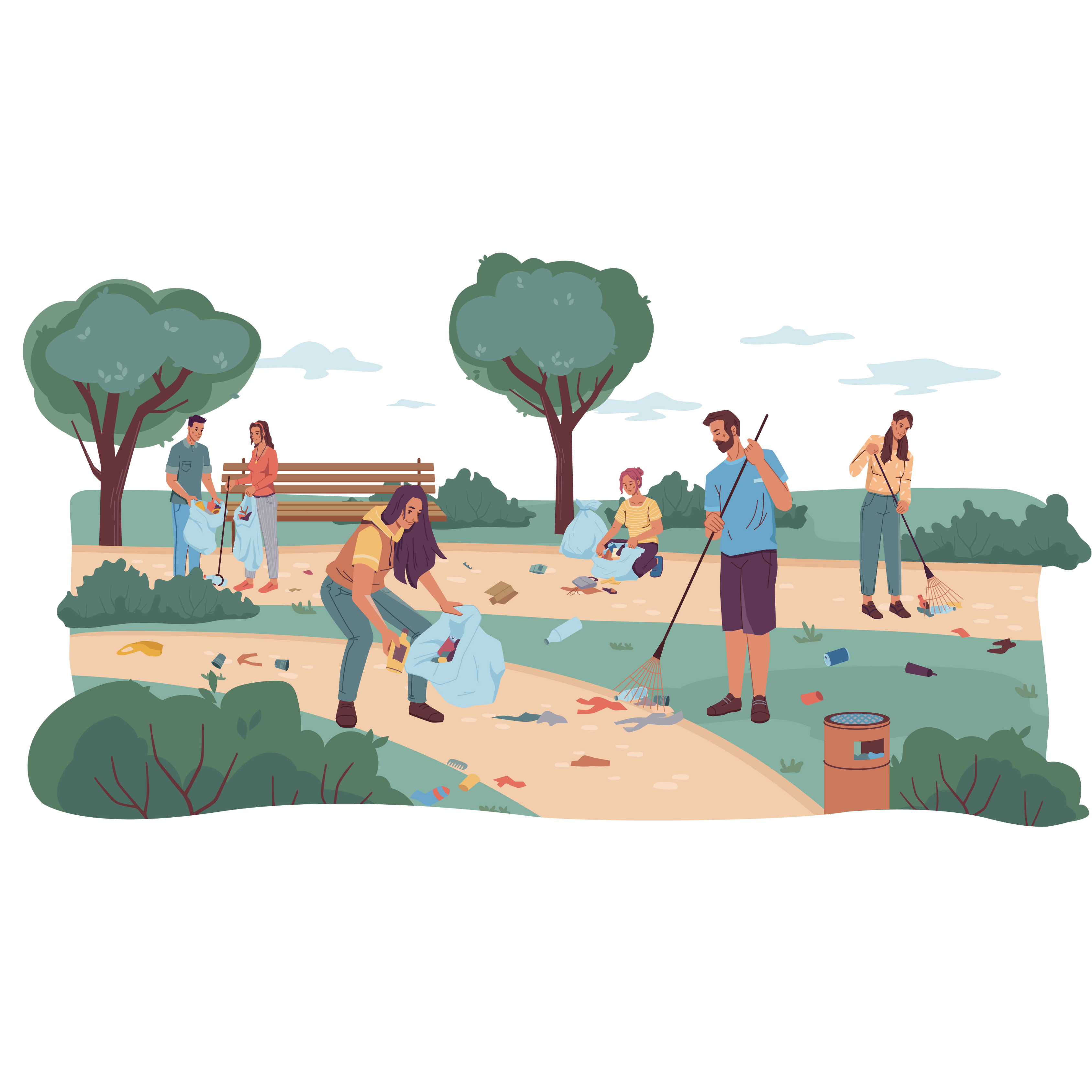 Community waste pickup